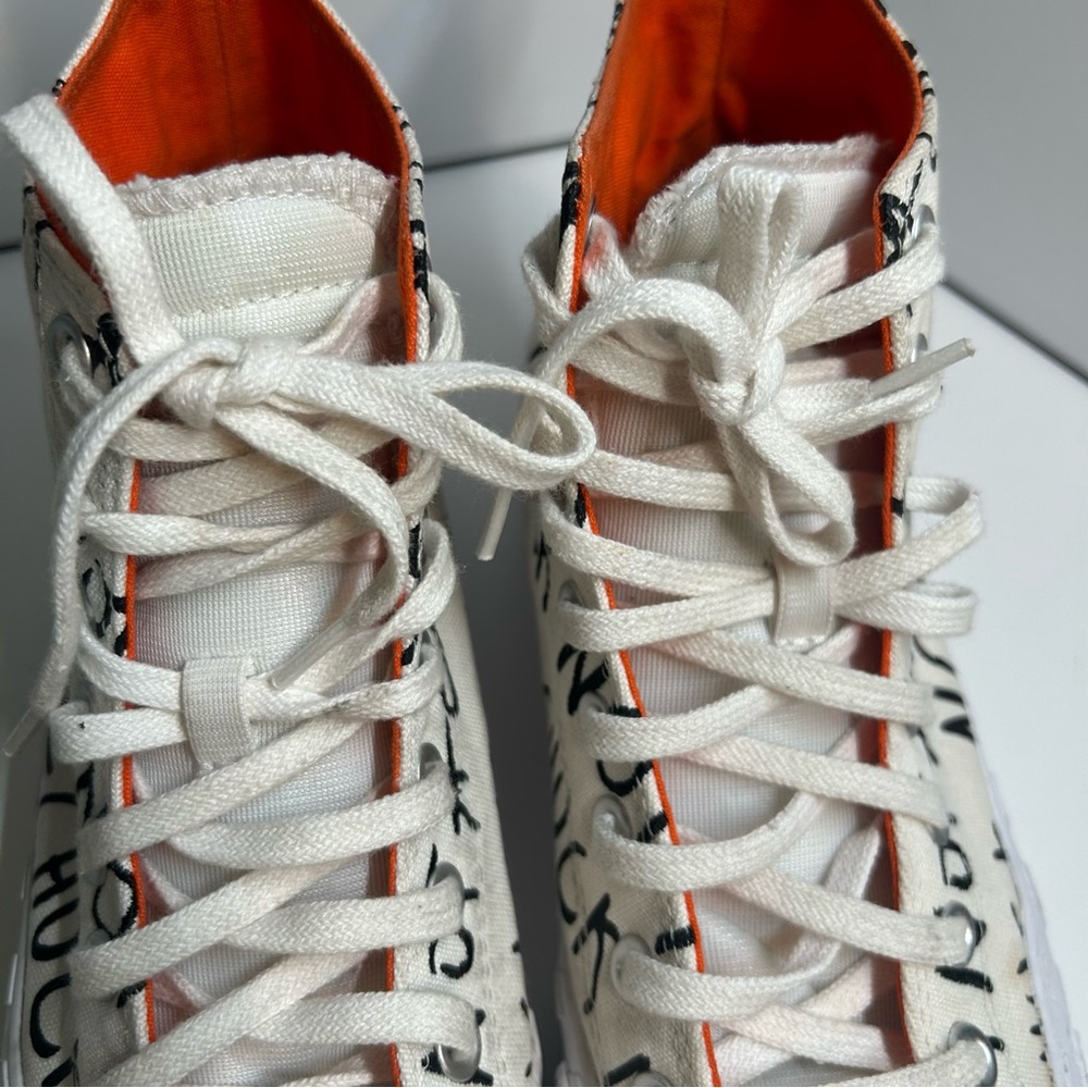 Converse Men's UNT1TL3D White "Not a Chuck" Hightops in‎ Size 8.5 - Picture 11 of 15
